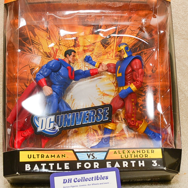 DC Universe Battle For Earth 3 Ultraman Alexander Luthor Two Figure Action Set