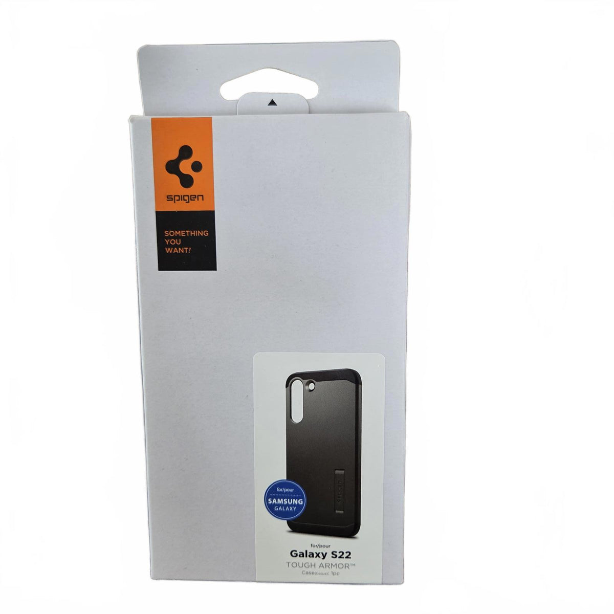 Spigen Tough Armour Designed for Samsung Galaxy S22 Case (2022) - Gunmetal