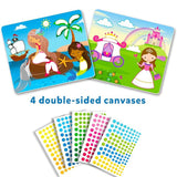 Dot It Sticker Art Activity - Unicorns & Princesses - New