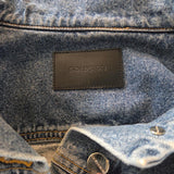 Goldsign - Peplum Denim Jacket - Medium