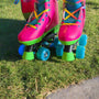 Circle Society Classic Adjustable Indoor & Outdoor Childrens Roller Skates - Adjustable Size 12-3