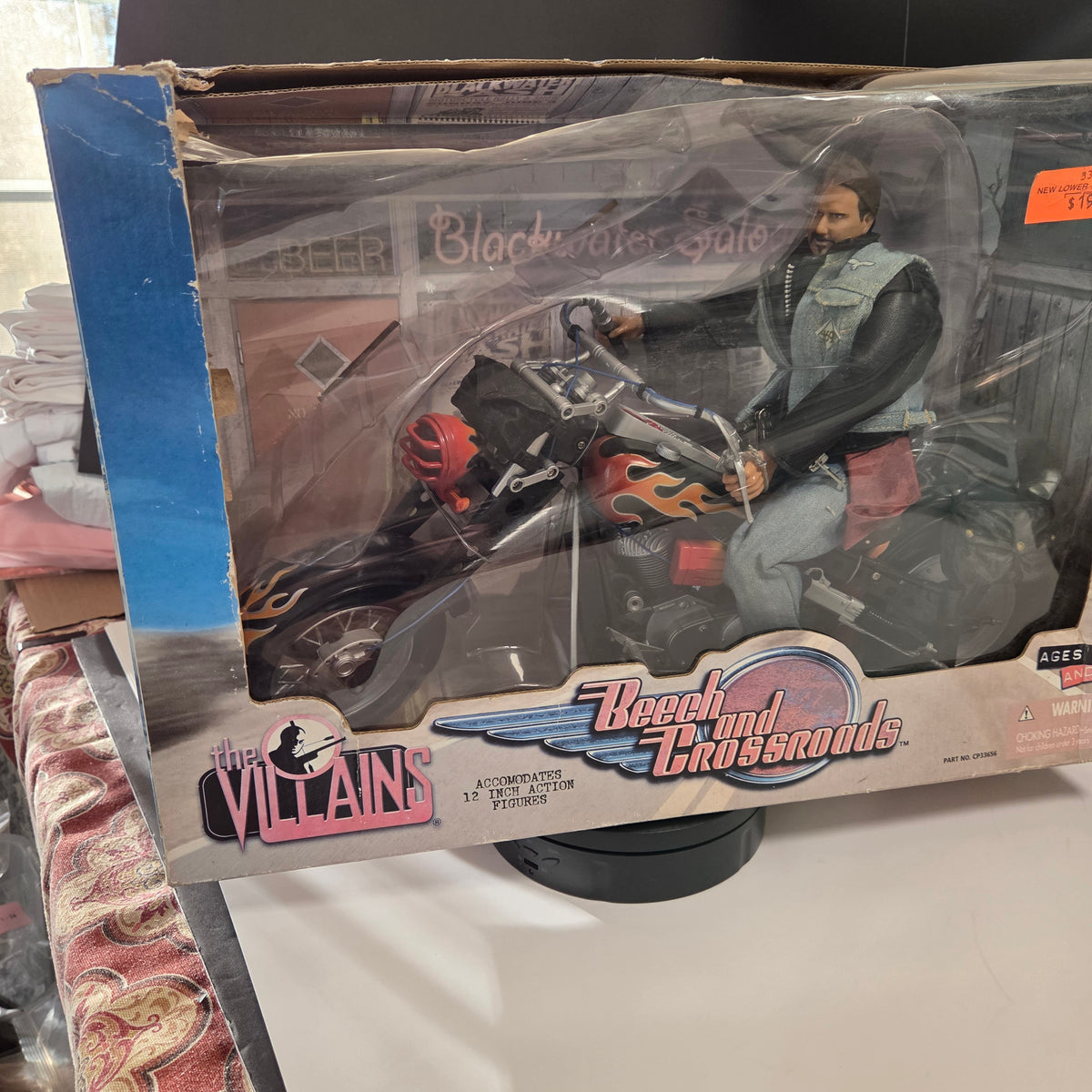 2001 The Villains Beech and Crossroads Action Figure Set