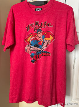 Vintage Junk Food Mens Superman Graphic Tee Shirt