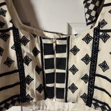 Johanna Ortiz Treasure Hunting Pull Sleeve Crop Top - Size 6