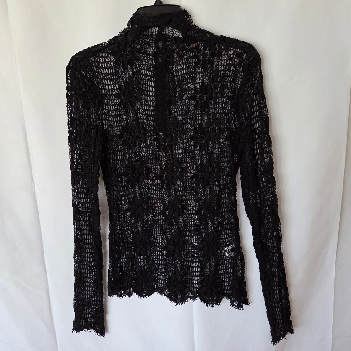 Ulla Johnson - Amal Cotton-Blend Lace Turtleneck Top