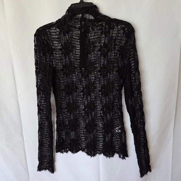 Ulla Johnson - Amal Cotton-Blend Lace Turtleneck Top