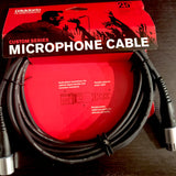 D'Addario Custom Series XLR to XLR Microphone Cable