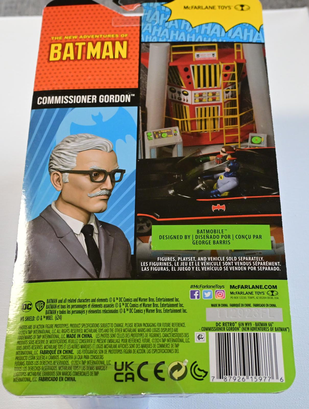 DC Retro 66 Batman 6in Commissioner Gordon Action Figure