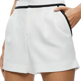 Alice and Olivia Esta Pleated Shorts - Size 14
