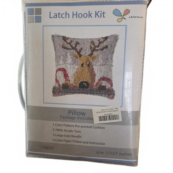 Latch Hook Kits for DIY Throw Pillow Cover - New