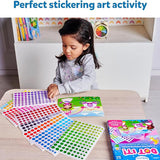 Dot It Sticker Art Activity - Unicorns & Princesses - New