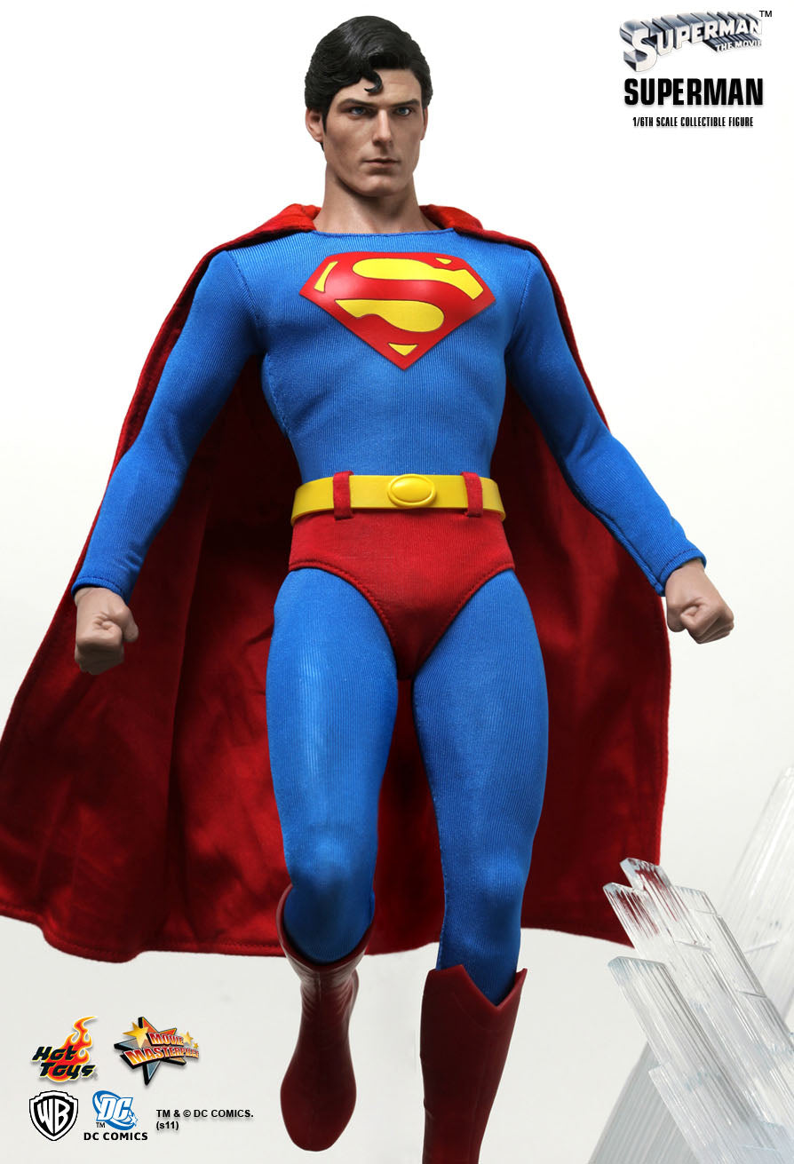 2011 Hot Toys Superman The Movie Action Figure