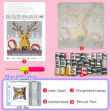 Latch Hook Kits for DIY Throw Pillow Cover - New