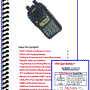 Nifty! Mini Manual and Wallet Card Alinco DJ-V57 T/E (New)
