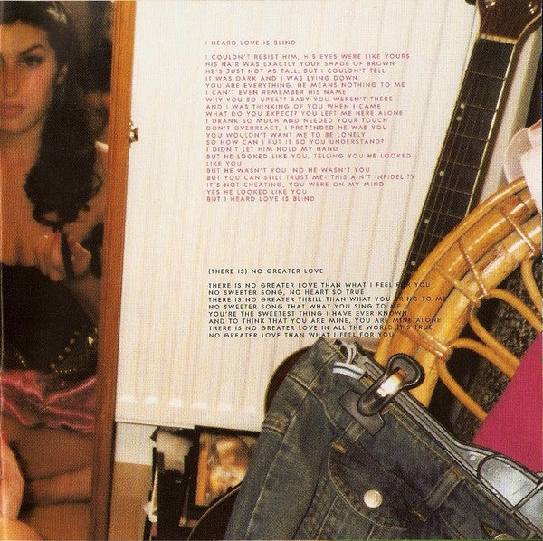 Amy Winehouse Frank (2003) Original Release CD