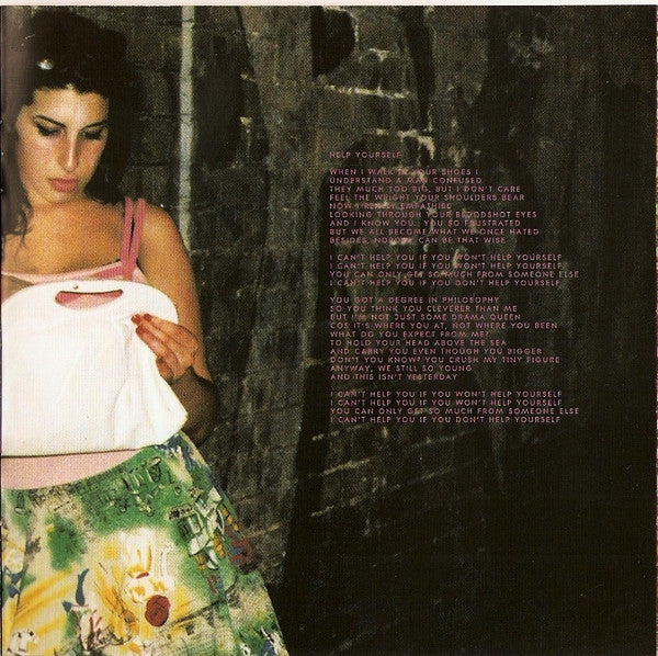 Amy Winehouse Frank (2003) Original Release CD