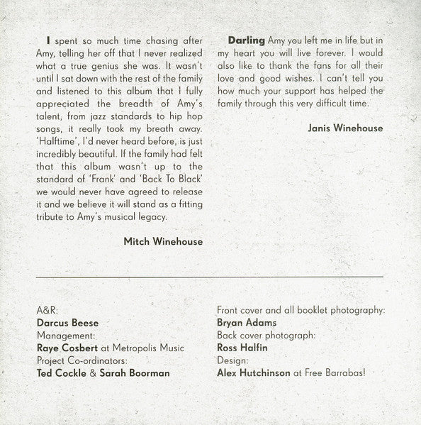 Amy Winehouse Lioness: Hidden Treasures (2011) CD