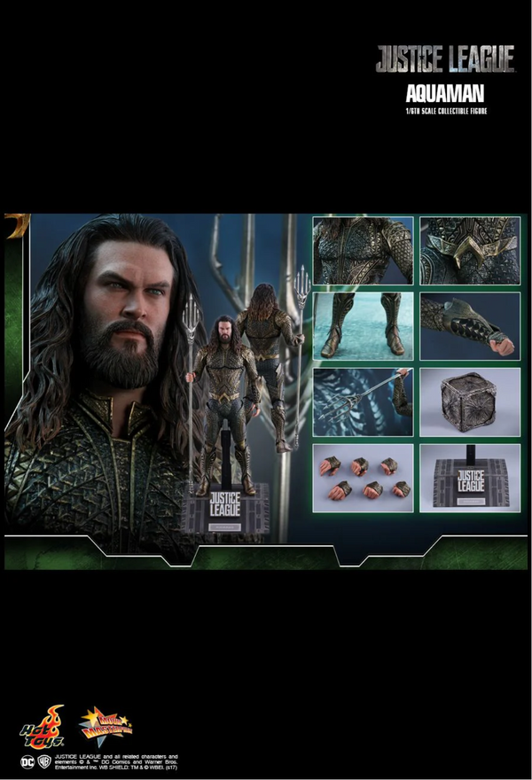 2018 Hot Toys Aquaman 1/6 Scale Action Figure MMS 447