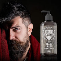 Viking Revolution Beard Wash Shampoo 17oz