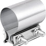 EVIL ENERGY 2.5 Inch Stainless Steel Exhaust Clamp Sleeve Coupler for Pipes, Mufflers, Catalytic Converters 4PCS (New)