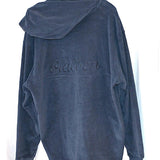 Malbon Castello French Terry Quarter Zip Hoodie - XXL