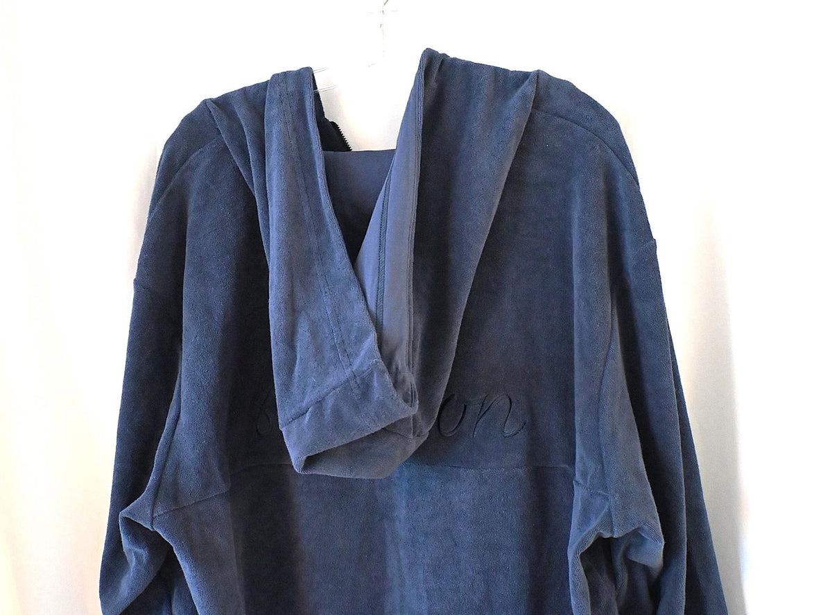 Malbon Castello French Terry Quarter Zip Hoodie - XXL