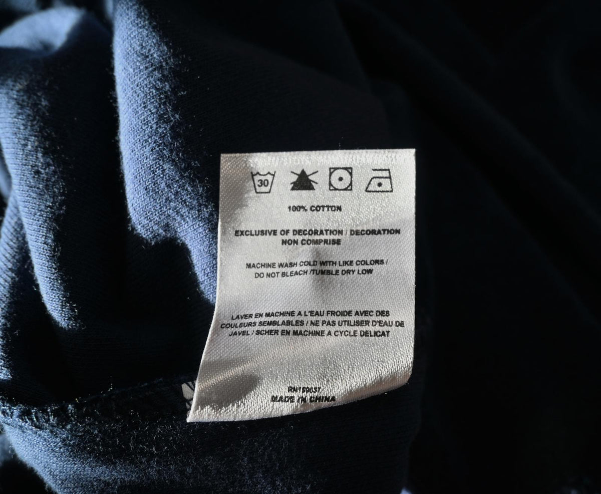 Malbon Castello French Terry Quarter Zip Hoodie - XXL