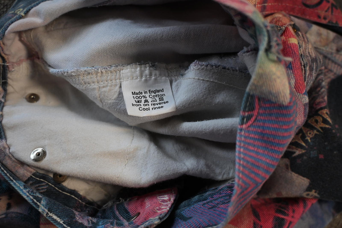 Vintage Modzart London Graphic Print Jeans