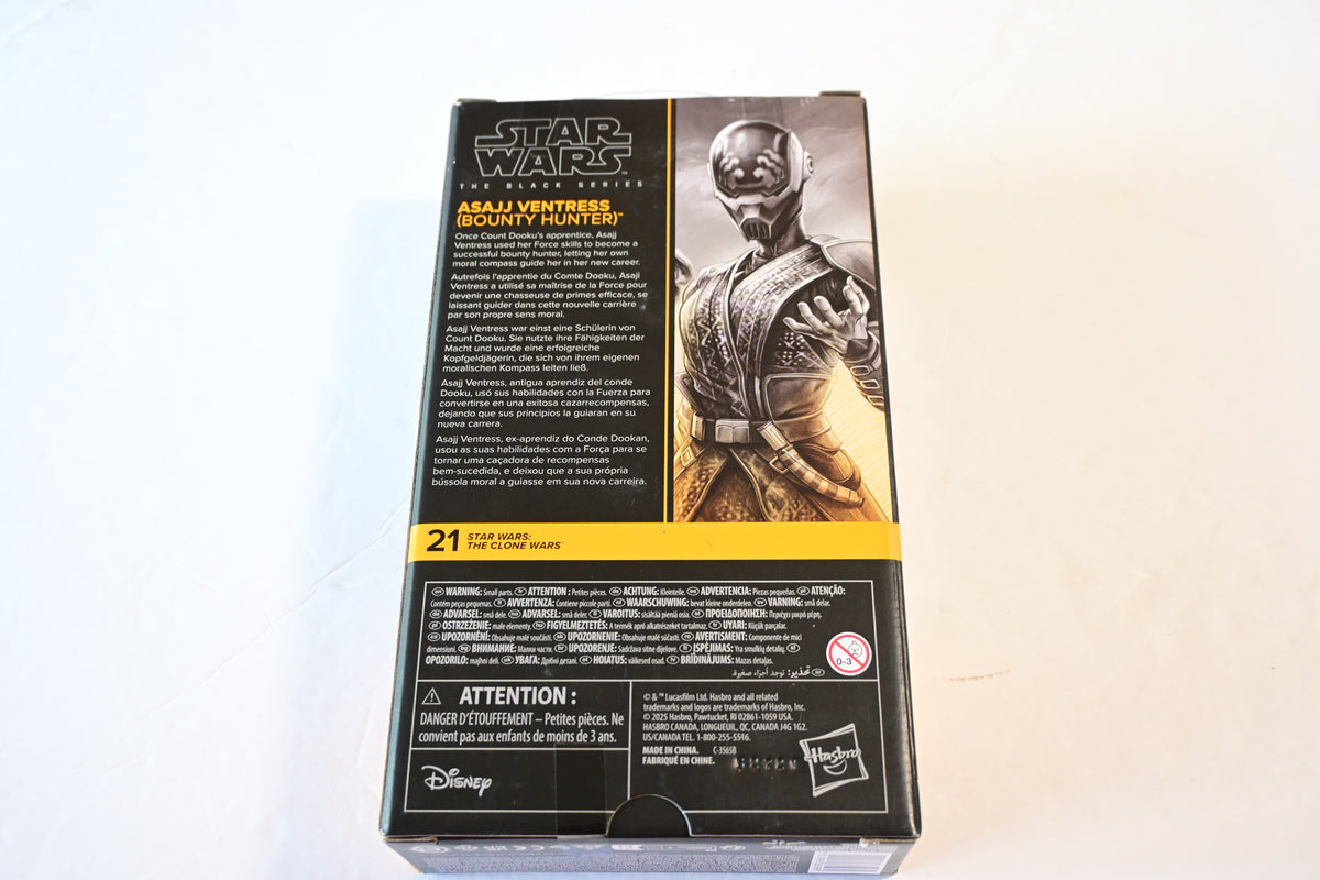 2025 Hasbro Star Wars Black Series Asajj Ventress