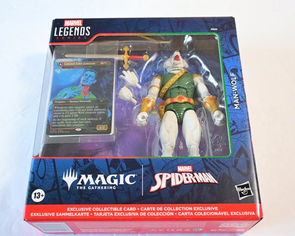 2025 Hasbro Marvel Legends Series Magic: The Gathering Man-Wolf Action Figure