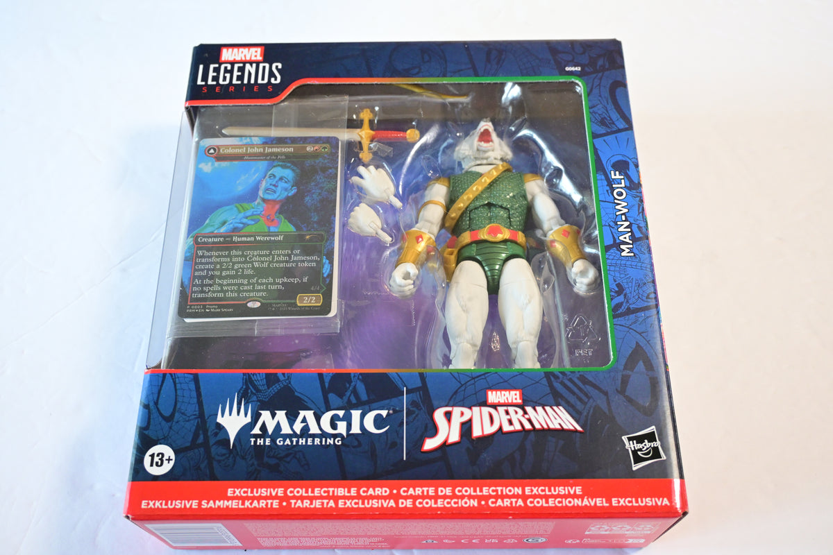 2025 Hasbro Marvel Legends Series Magic: The Gathering Man-Wolf Action Figure