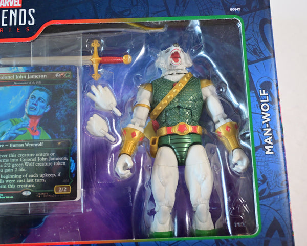 2025 Hasbro Marvel Legends Series Magic: The Gathering Man-Wolf Action Figure