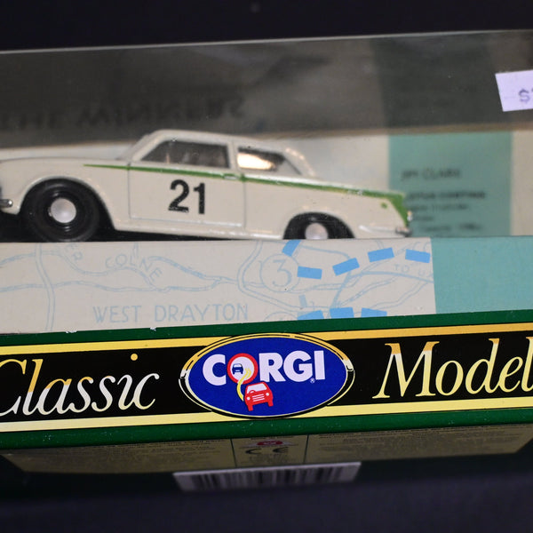 1991 Corgi Toys Ford Cortina Jim Clark Model