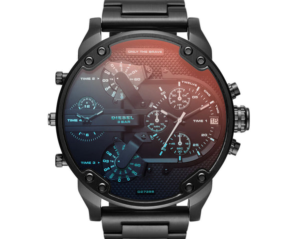 Diesel Mr Daddy 2.0 Men's Watch Black 57mm - New