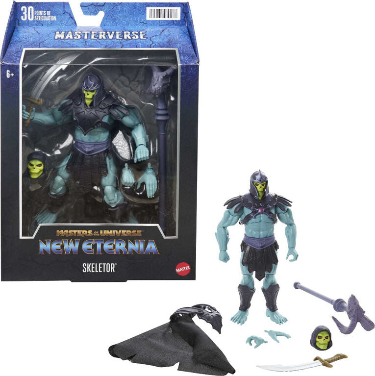 Mattel Masters of the Universe Masterverse New Eternia Skeletor Action Figure