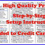Nifty! Quick Reference Wallet Card Yaesu FT-250R / E (New)