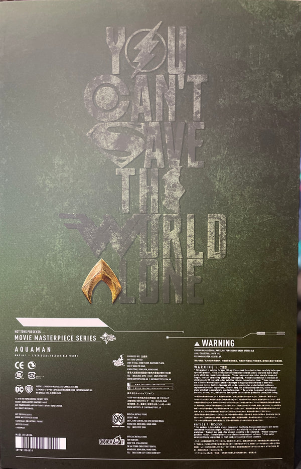 2018 Hot Toys Aquaman 1/6 Scale Action Figure MMS 447