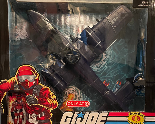 2008 Hasbro GI Joe Cobra Rattler Combat Jet (Target Exclusive)
