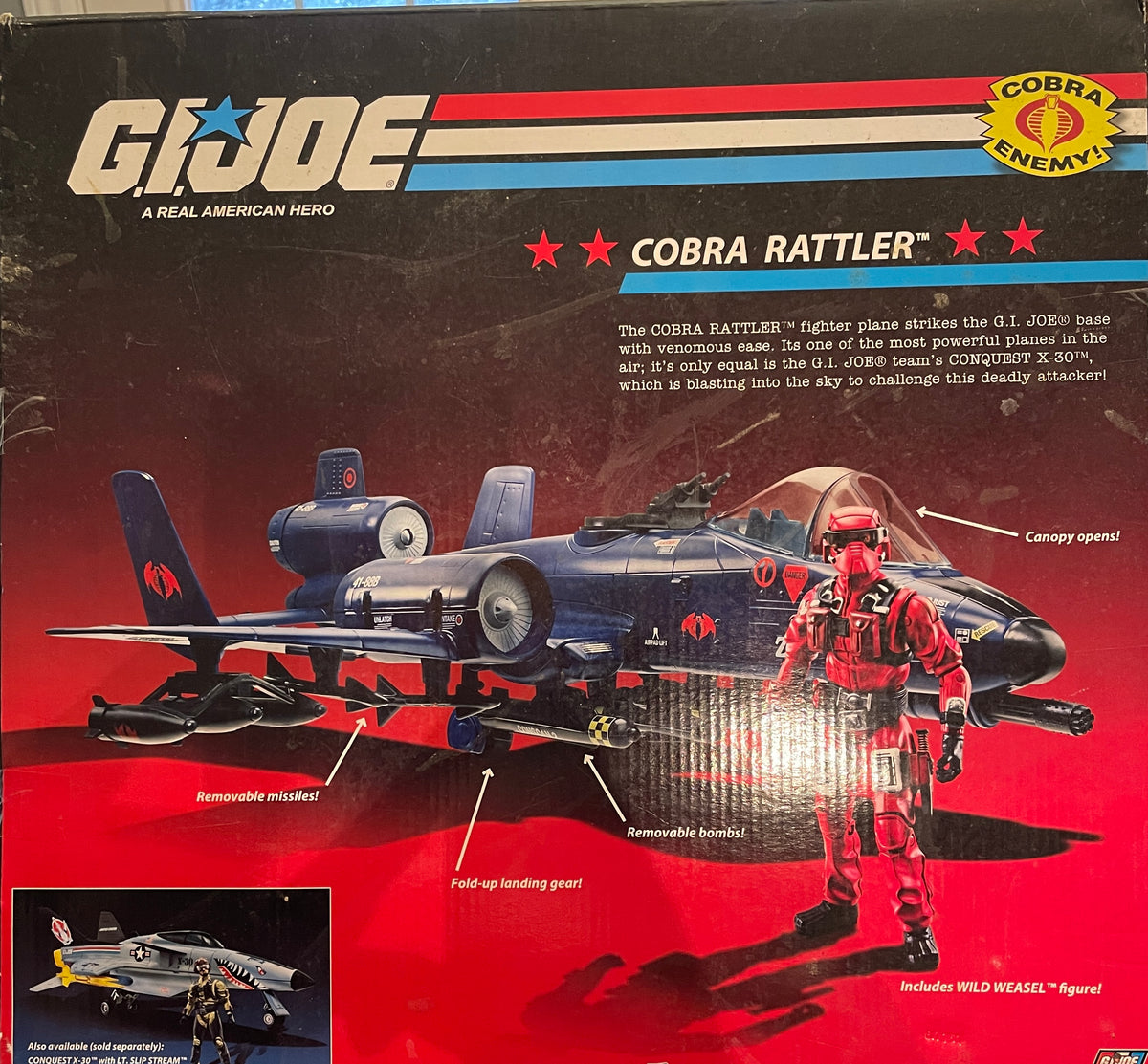 2008 Hasbro GI Joe Cobra Rattler Combat Jet (Target Exclusive)