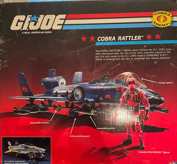2008 Hasbro GI Joe Cobra Rattler Combat Jet (Target Exclusive)