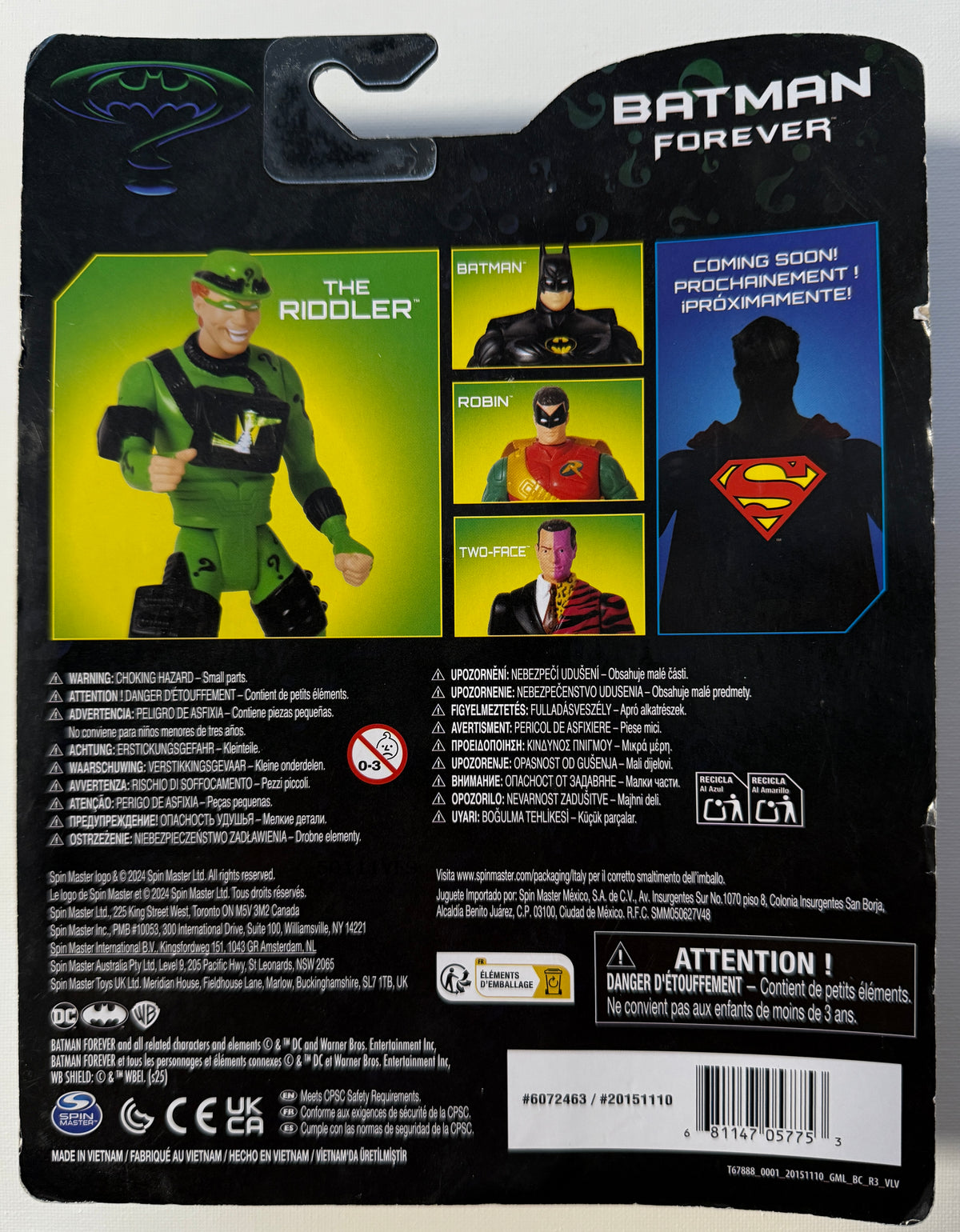 2024 DC Retro Collection Batman Forever The Riddler Action Figure