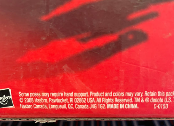2008 Hasbro GI Joe Cobra Rattler Combat Jet (Target Exclusive)