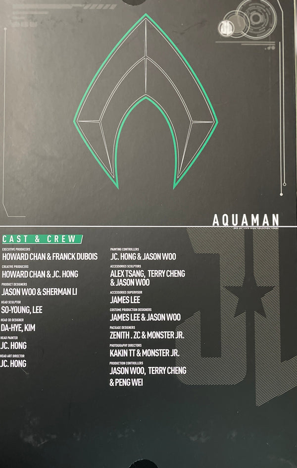 2018 Hot Toys Aquaman 1/6 Scale Action Figure MMS 447