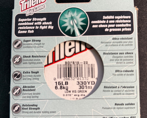 Berkley Trilene Big Game™ Monofilament 6.8kg (15lb) Test 301m (330yd)