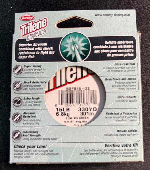 Berkley Trilene Big Game™ Monofilament 6.8kg (15lb) Test 301m (330yd)