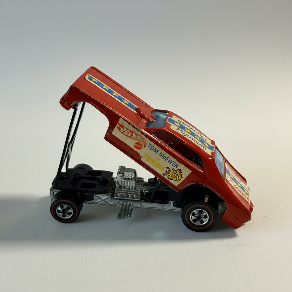 1970 Hot Wheels Redline Plymouth Mongoose