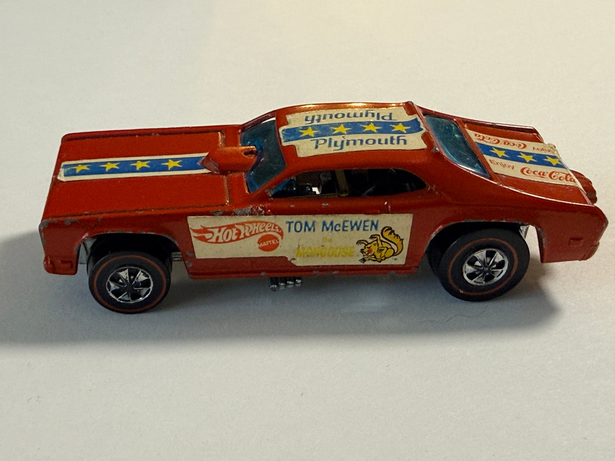 1970 Hot Wheels Redline Plymouth Mongoose