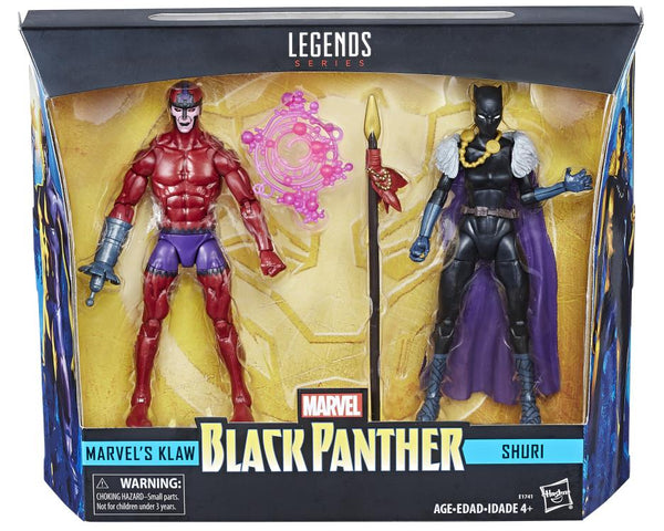 2017 Marvel Black Panther Marvel's Klaw & Shuri Action Figures