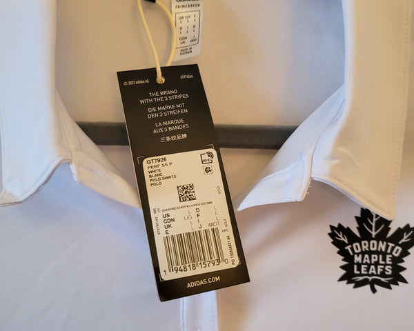 Adidas Toronto Maple Leafs Polo Shirt - New