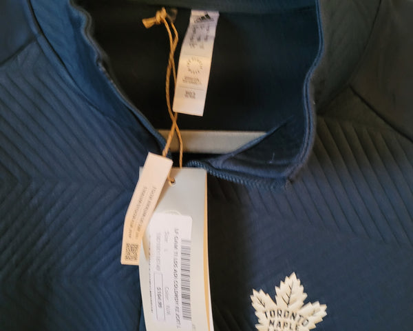 Adidas Toronto Maple Leafs Women's Jacket Dark Blue - New